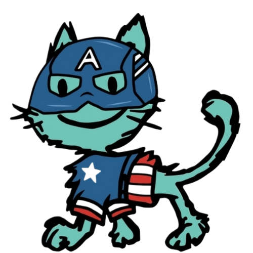 CaptainCat Mascot